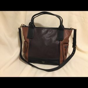 Fossil crossbody satchel tote